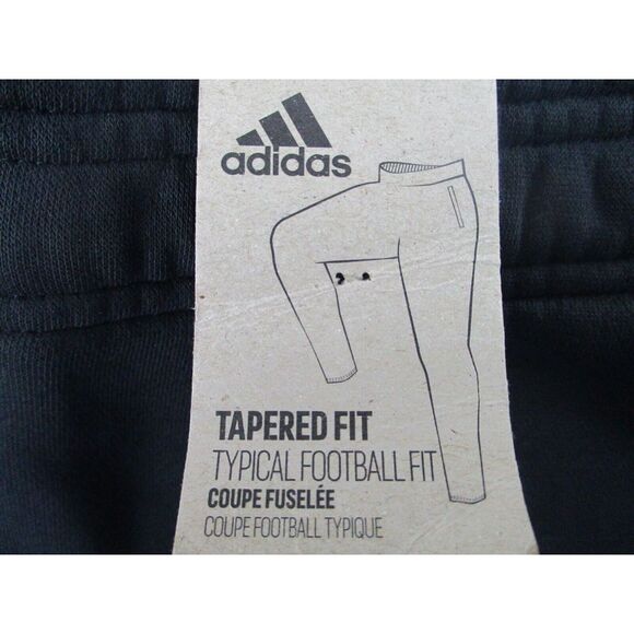 NWT Adidas Pants Mens Small Core 18 Nevada‎ Joggers Sweat Training Black CE9076 - Picture 14 of 14